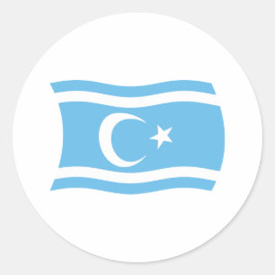 Iraqi Turkmen Flag Sticker