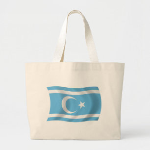 Iraqi Turkmen Flag Tote Bag