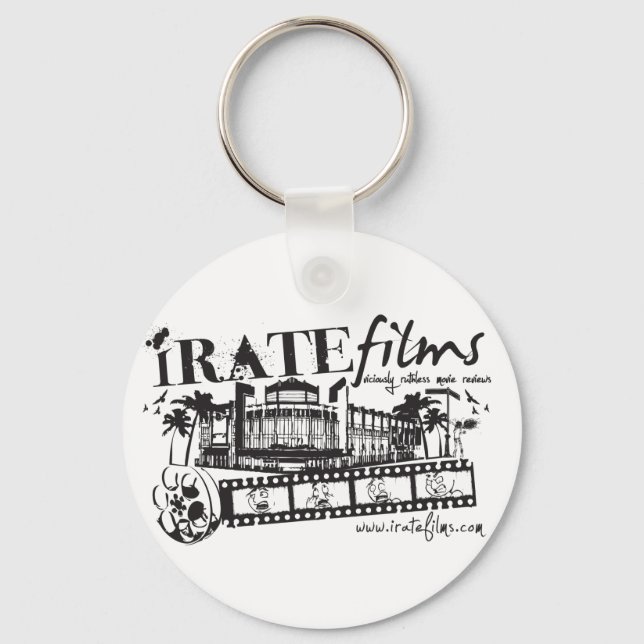IRATE keychain (Front)
