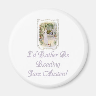 IRBR Jane Austen! Magnets, 2 shapes, 4 sizes Magnet