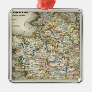 Ireland 13 metal ornament