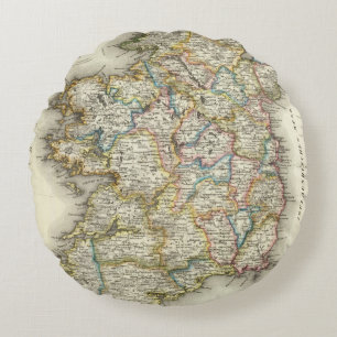 Ireland 13 round pillow