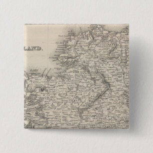 Ireland 14 2 inch square button