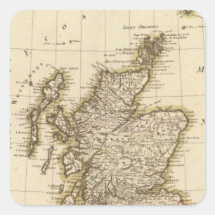 Ireland 15 square sticker