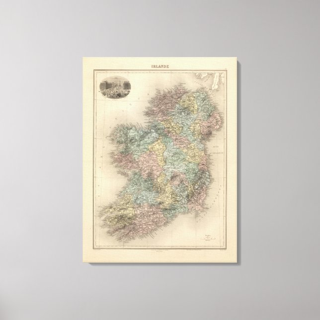 Ireland 20 canvas print (Front)