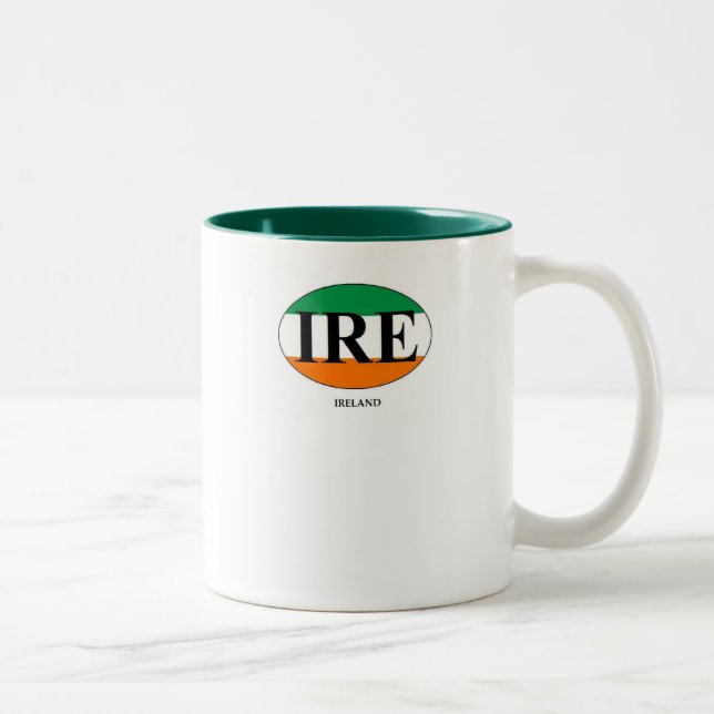 Ireland (2) Two-Tone coffee mug (Right)