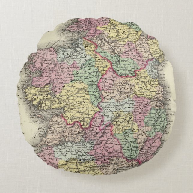 Ireland 3 round pillow (Front)