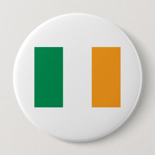 Ireland 4 Inch Round Button