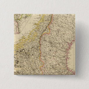 Ireland 8 2 inch square button