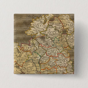 Ireland 8 2 inch square button