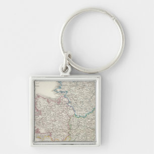 Ireland Atlas map Keychain