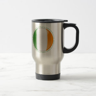 Ireland Bubble Flag Travel Mug