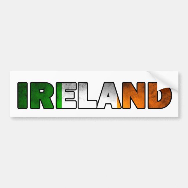 Ireland Bumper Sticker (Front)