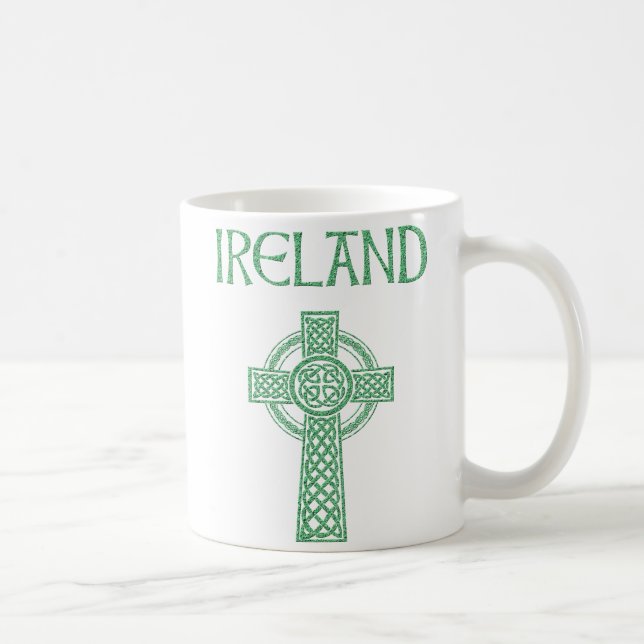 Ireland Celtic Cross Mug (Right)