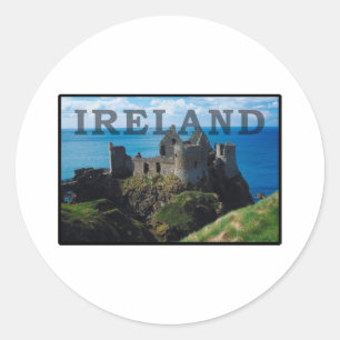 Ireland Classic Round Sticker