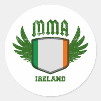 Ireland Classic Round Sticker