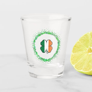 Ireland Clover Saint Patrick's Day Shot Glass