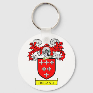 IRELAND Coat of Arms Keychain