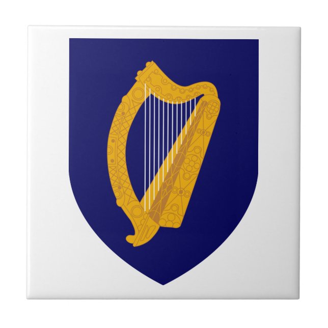 Ireland Coat Of Arms Tile (Front)