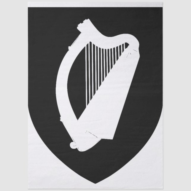 Ireland Coat of arms  Tissue Paper (Front)