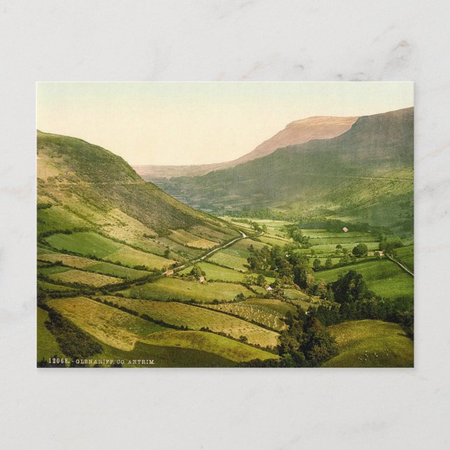 Ireland County Antrim vintage scene Postcard (Front)