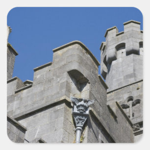 Ireland, County Kilkenny, medieval castle. Square Sticker