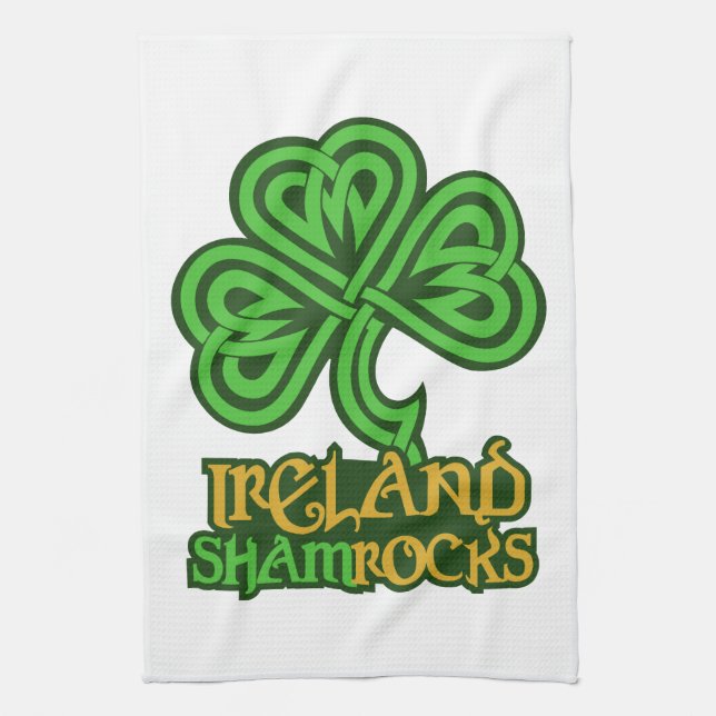 Ireland custom kitchen towel (Vertical)