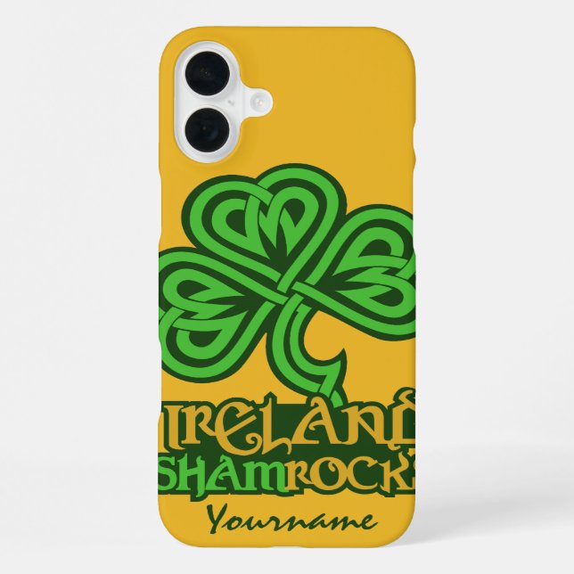 Ireland custom monogram phone cases (Back)