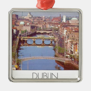 Ireland dublin Bridge (new) (St.K) Metal Ornament
