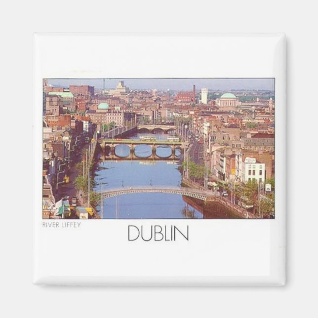 Ireland Dublin River Liffey (St.K.) Magnet (Front)