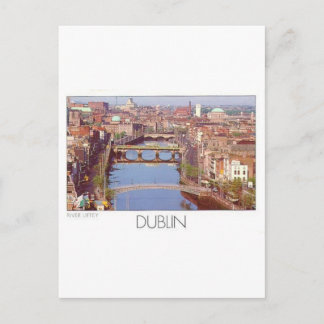 Ireland Dublin River Liffey (St.K.) Postcard
