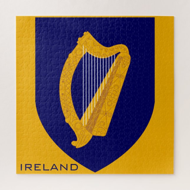 ireland emblem jigsaw puzzle (Vertical)
