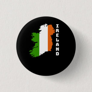 Ireland Flag 1 Inch Round Button