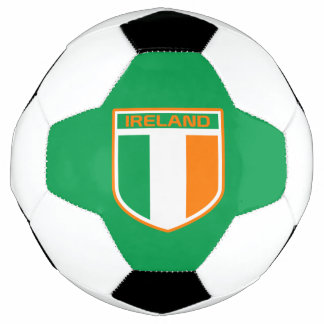 Ireland Flag/Badge Design Soccer Ball