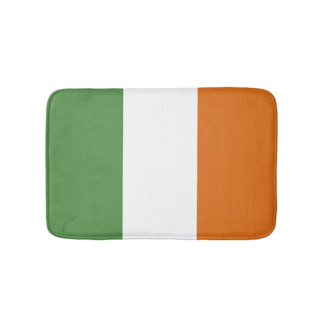 Ireland flag bath mat (Front)