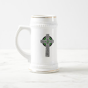 Ireland flag/ celtic cross stein