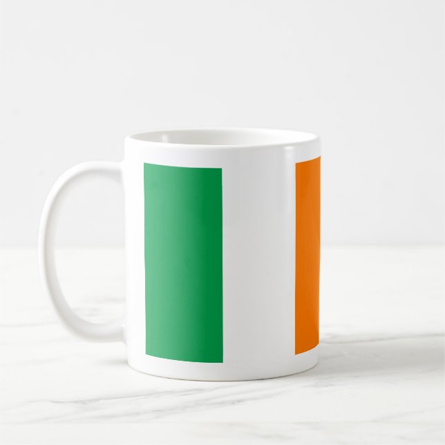 Ireland Flag Coffee Mug (Left)