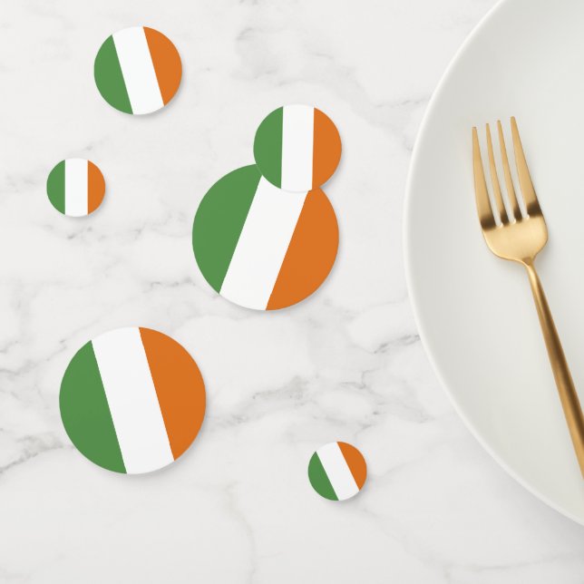 Ireland flag confetti (Group)