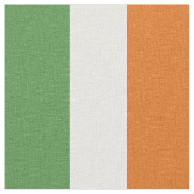 Ireland flag fabric (Close Up)
