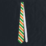 ireland flag for the irish tie<br><div class="desc">ireland flag stripes for the irish</div>
