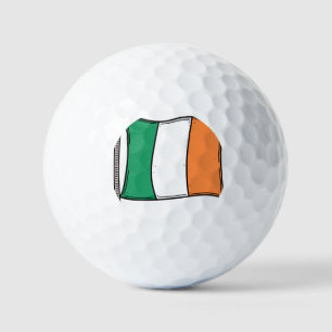 Ireland, flag, golf ball ⛳