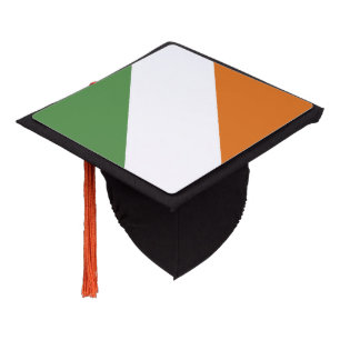 Ireland flag graduation cap topper