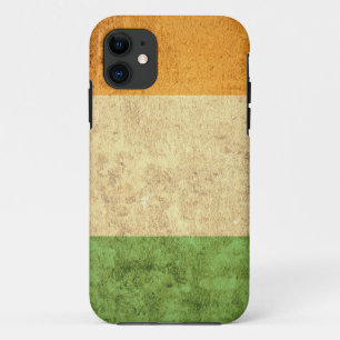 Ireland Flag - Grunge iPhone 11 Case