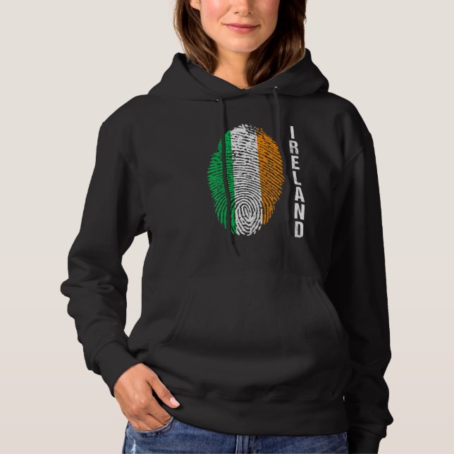Ireland Flag Hoodie (Front)