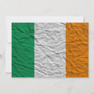 ireland flag invitation