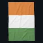 Ireland flag kitchen towel<br><div class="desc">An ideal gift for all those who are patriotic of their country!</div>