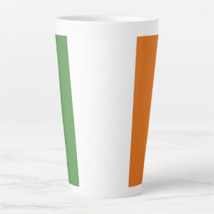 Ireland flag latte mug