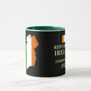 Ireland Flag Map Mug