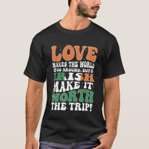 Ireland Flag Men & Women Cute Til Irish T-Shirt