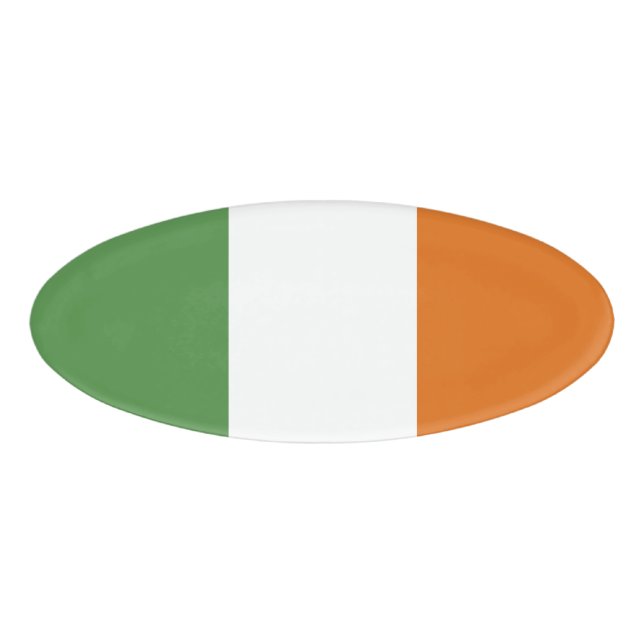 Ireland flag name tag (Front)